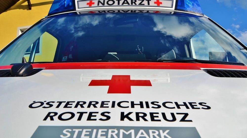 Das Unfallopfer wurde vom Roten Kreuz erstversorgt