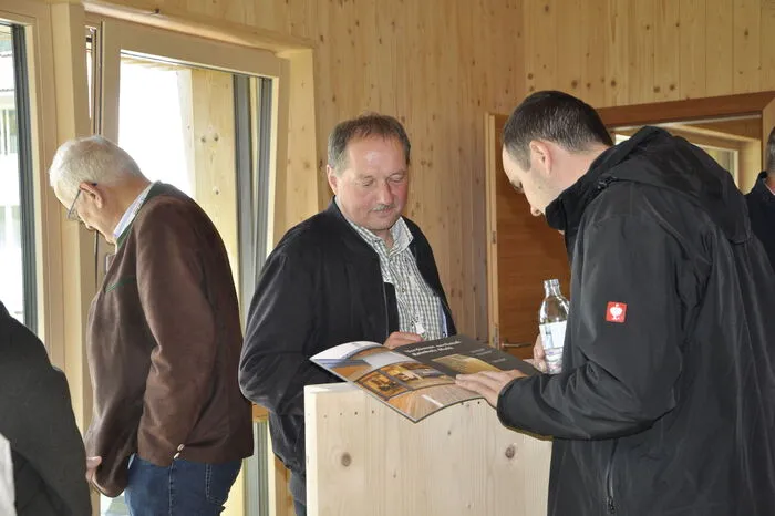Eröffnungsworte gab es von Harald Kraxner, Geschäftsführer der Holzwelt Murau.