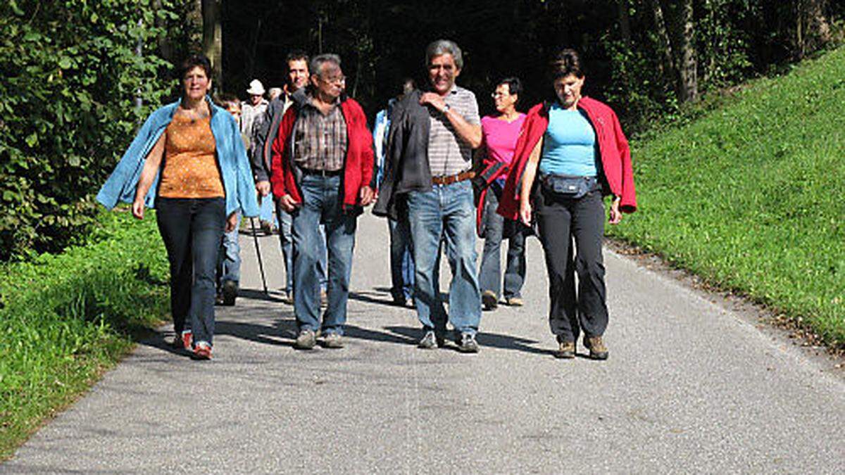 In Wolfsberg kann am Sonntag beim &quot;Wolfsberger Stadt Wandertag&quot; gewandert werden