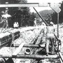 Bau der Verbindungsleitung DN 700 AZ HFB 4 – HFB 3 im Wasserwerk Andritz (1964)