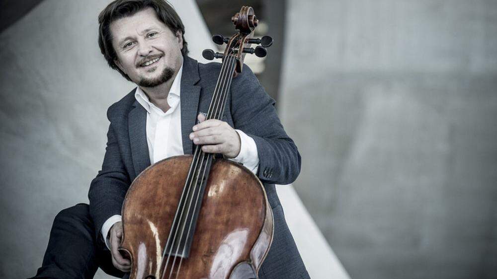 Parade-Cellist Friedrich Kleinhapl spielt am Sonntag in Gleisdorf