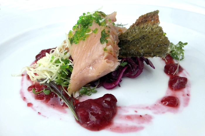 ...um dem Gourmetfestival "Steirischer Herbst" beizuwohnen.