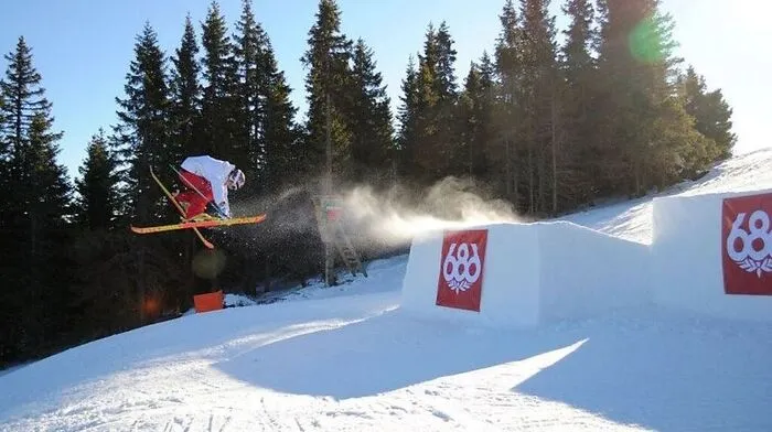 Der Snowpark auf der Weinebene