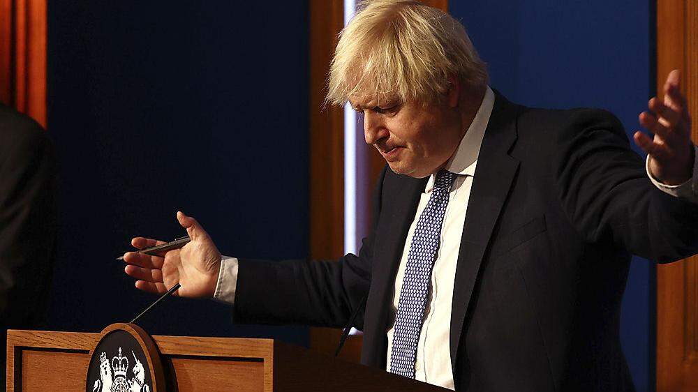 Nicht nur die Omikron-Variante bereitet Boris Johnson derzeit Sorgen 