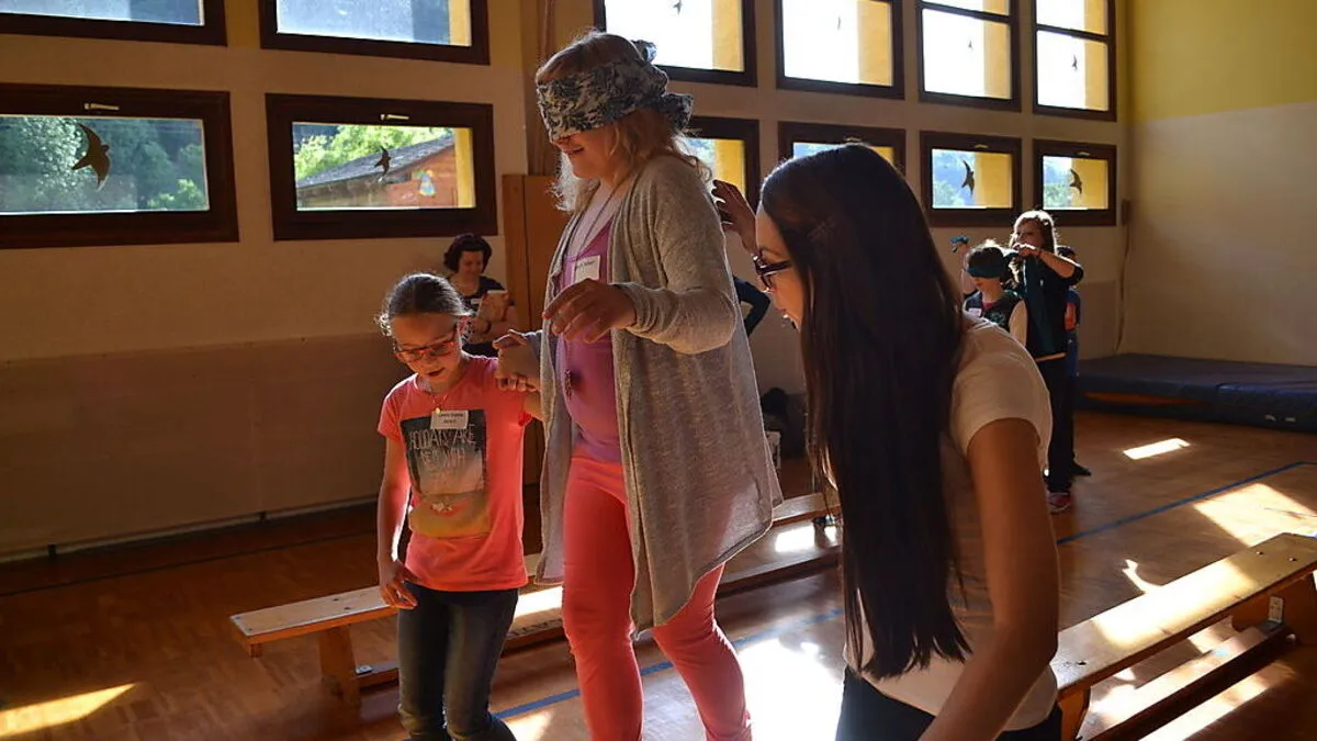 Einzelne Übungen standen auch auf dem Programm