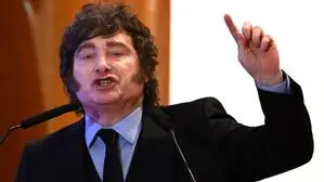 Argentiniens Präsident Javier Milei 