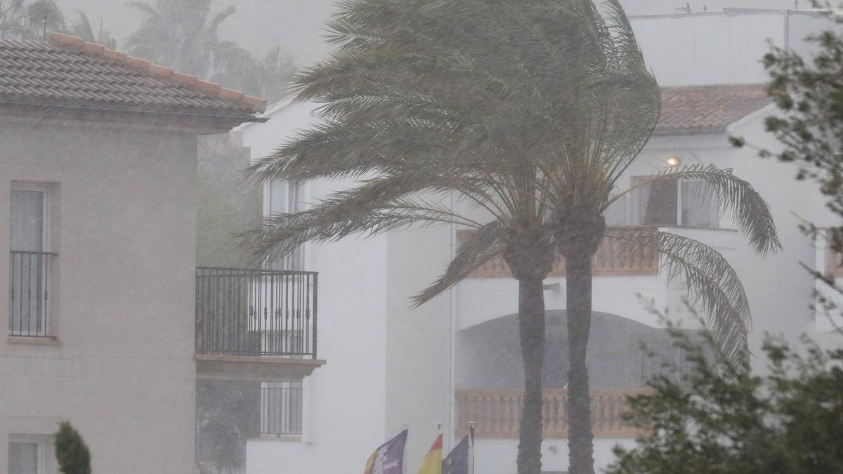 In Spanien gehen derzeit Unwetter nieder 