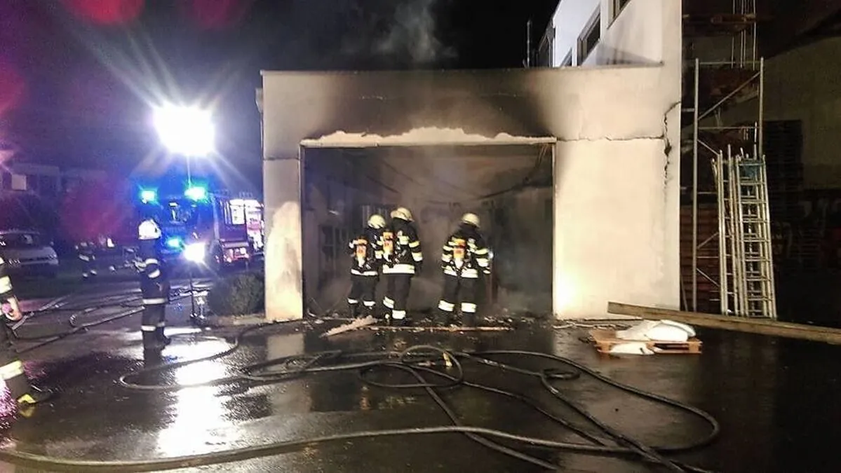 Drei Feuerwehren standen im Einsatz