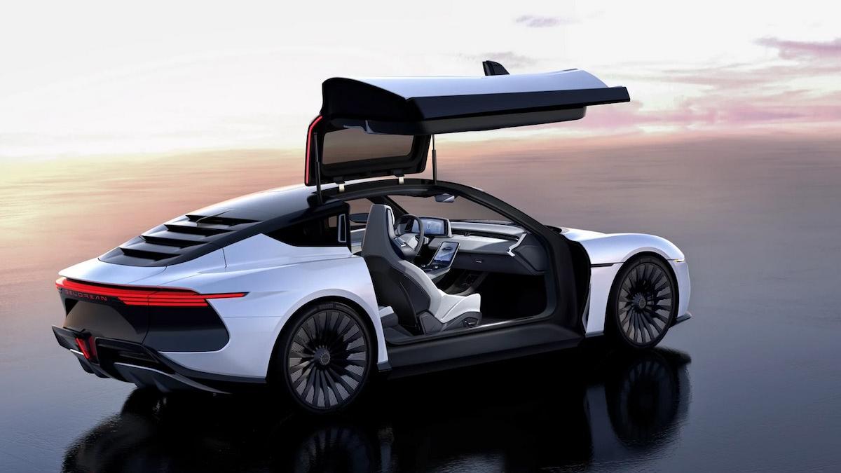 Flügeltüren sollen auch den neuen DeLorean zieren