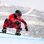 Pia Zerkhold kam bei den Olympischen Winterspielen im Snowboard-Cross nicht über das Achtelfinale hinaus.