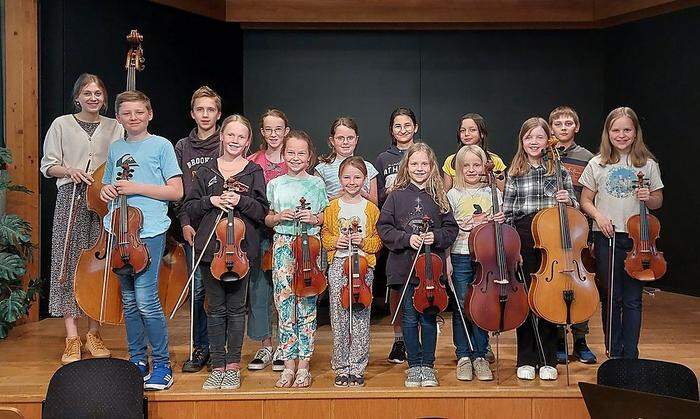 Das KIDS Orchester der Landesmusikschule Lienzer Talboden