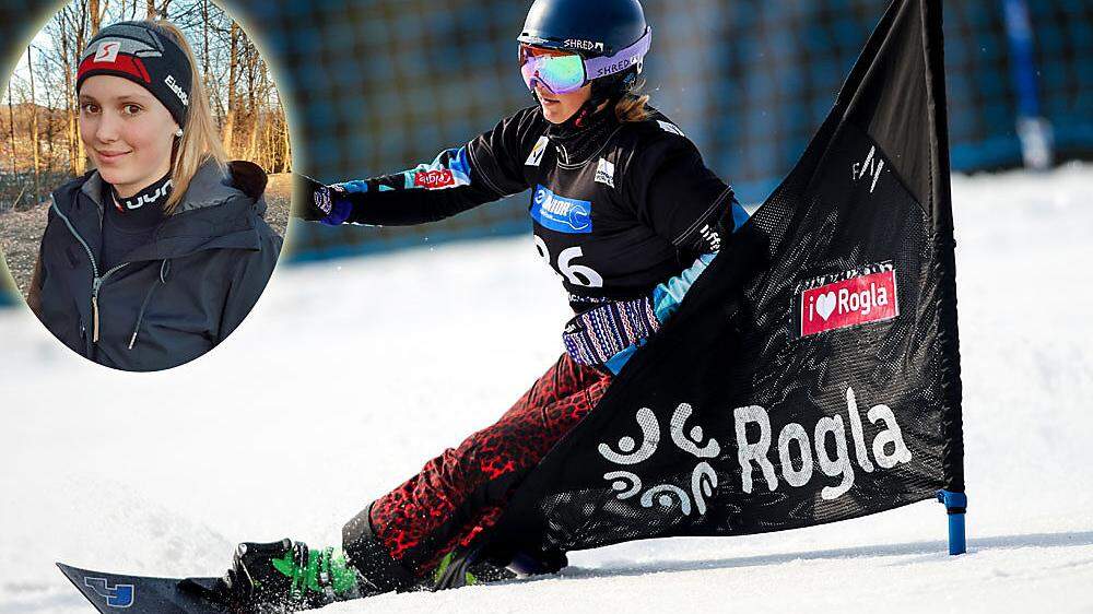 Die 16-jährige St. Veiterin Pia Schöffmann zählt zu den größten heimischen Snowboard-Talenten