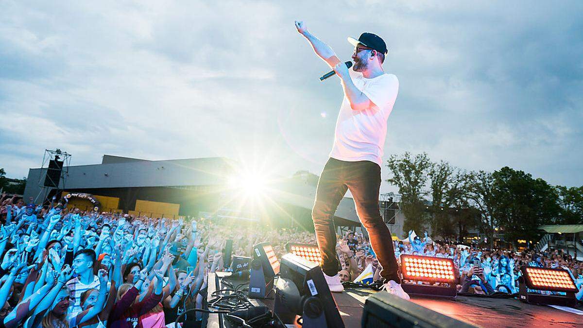 Mark Forster, hier beim Konzert 2019 in Graz, kommt erst 2022 nach Kärnten