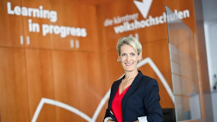 Leitner war pädagogische Leiterin der Kärntner Volkshochschulen