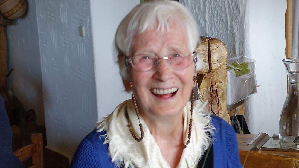 Auch mit 80 ist Rosalinde Tessmann voll in den Betrieb des Biolandhauses Arche in Eberstein eingebunden