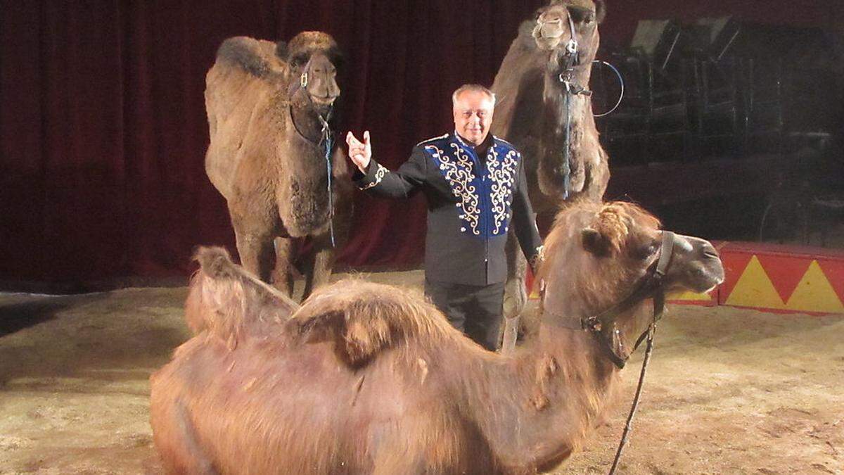 Der Zirkus Hans Peter Althoff gastiert in Döbriach