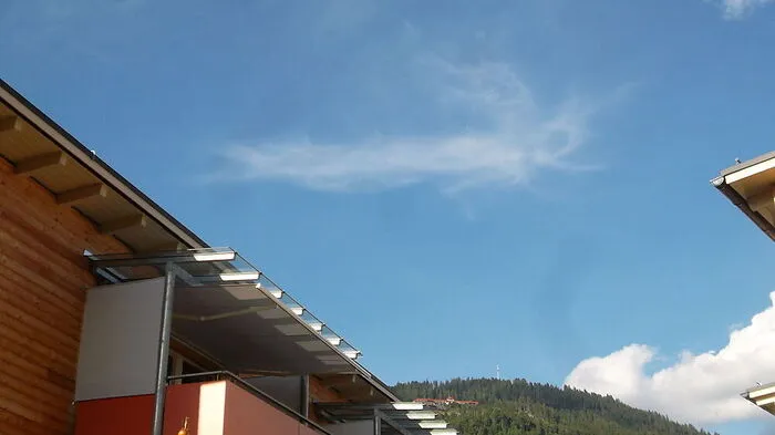 Ein engelhaftes Wolkengebilde hat die Murauerin Christine Bacher fotografiert