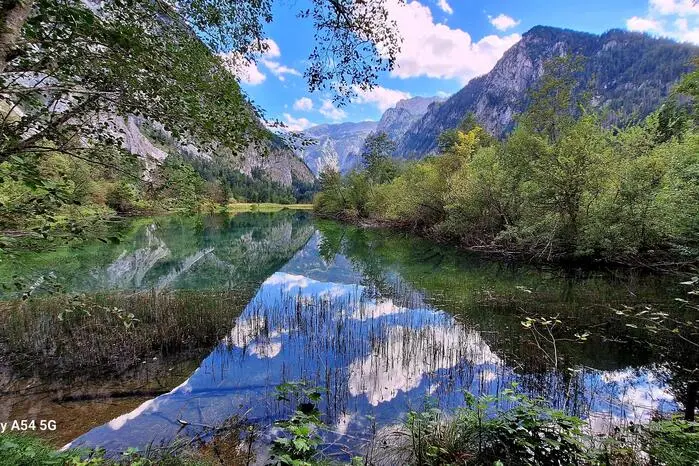 Unser Leserreporter Peter Buchsbaum aus Langenwang war am Hochschwab unterwegs. Dabei hat er diese Szene am Brunnsee fotografisch festgehalten. Herzlichen Dank!