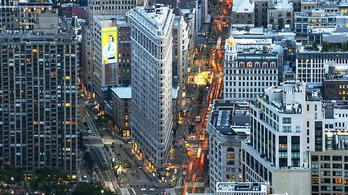 In zahlreichen Filmen und Serien war das Flatiron Buildung schon zu sehen
