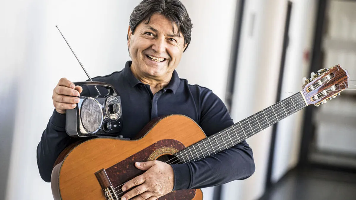 Carlos Arriagada liebt die Musik. Selbst hört er am liebsten Marc Anthony, Salsa und Co.