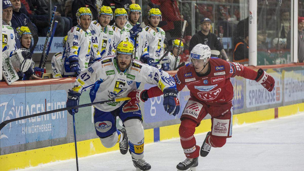 KAC gegen VSV. Das ewige Duell geht heute in die nächste Runde