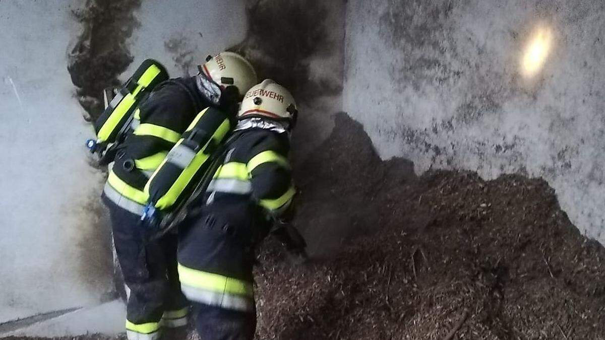 28 Feuerwehrkameraden aus Bierbaum und Trössing standen im Einsatz