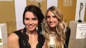 Anna Veith und Anna Gasser machten ein Selfie