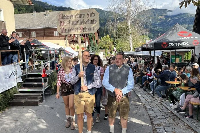 Eine Feier mit viel Tradition und Musik.