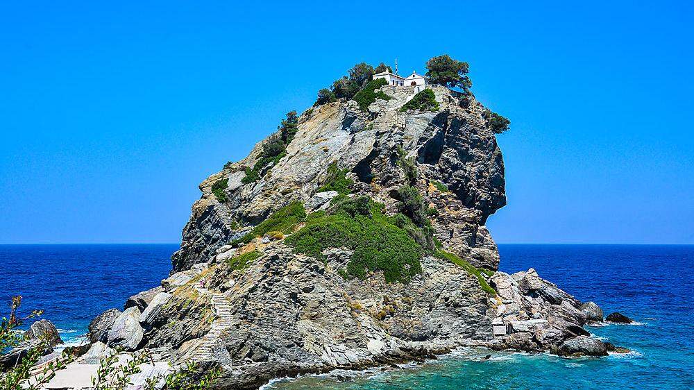 Die Insel Skopelos besticht mit sehenswerter Natur.