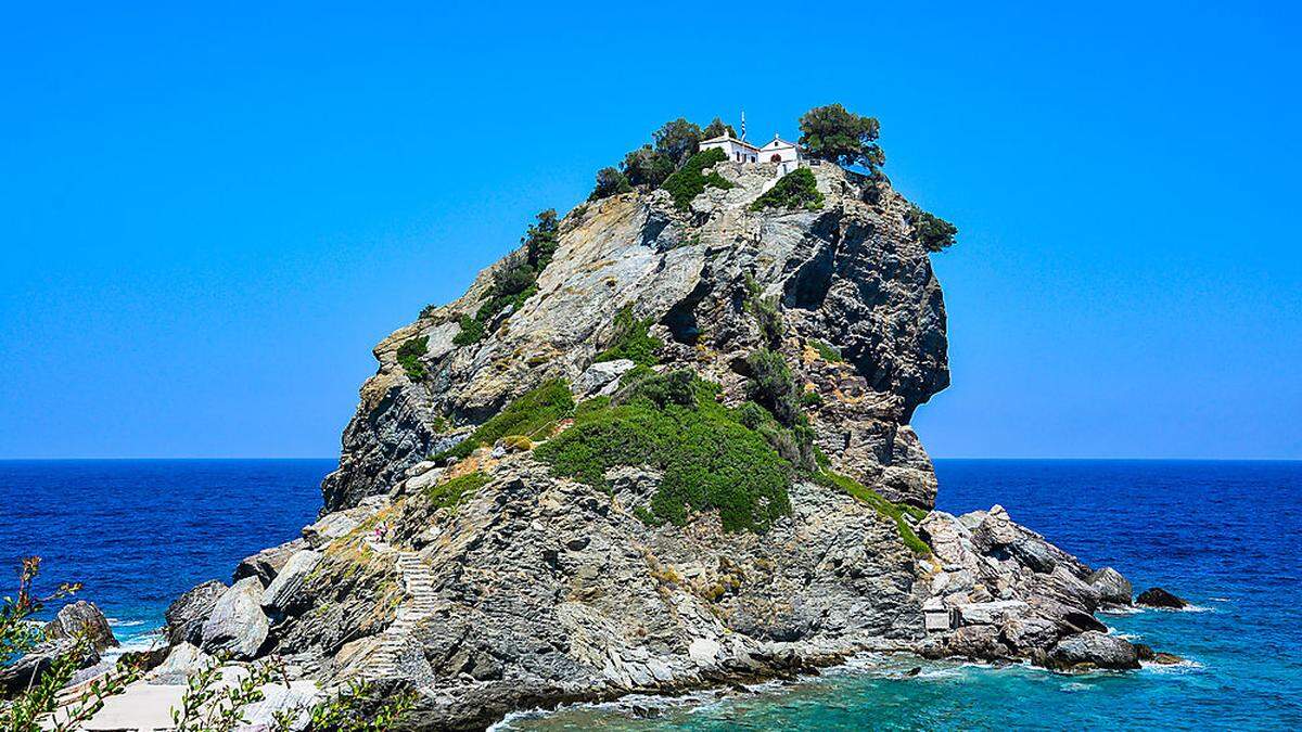 Die Insel Skopelos besticht mit sehenswerter Natur.