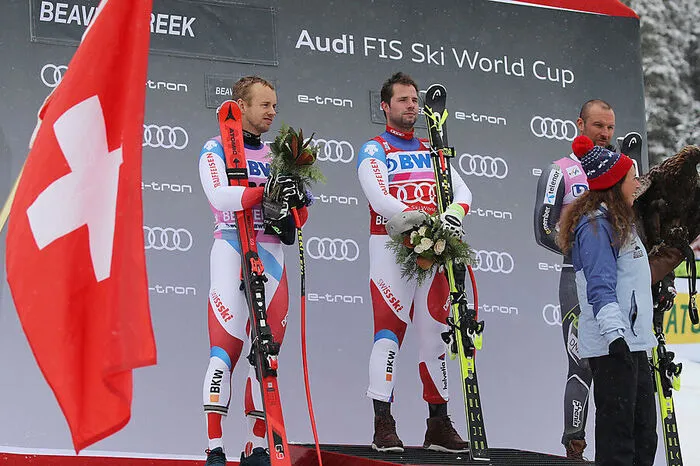30.11. 2018, Abfahrt in Beaver Creek. 1. Beat Feuz (SUI), 2. Mauro Caviezel (SUI), 3. Aksel Lund Svindal (NOR). Zum Bericht.