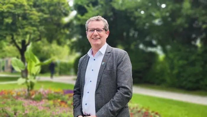 Thomas Schäfauer verkündete am Montagnachmittag, dass der Gewerbepark nicht realisiert wird