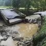 Die Landaubrücke würde zerstört.