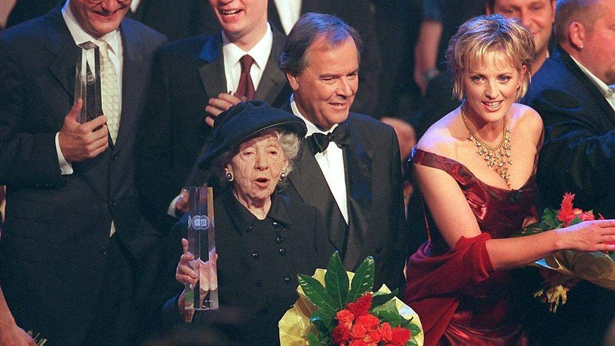 Die Glanzzeit des Deutschen Fernsehpreises (hier mit Inge Meysel im Jahr 2000) liegt schon Jahre zurück