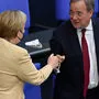 Angela Merkel und ihr bislang eher glückloser Nachfolger