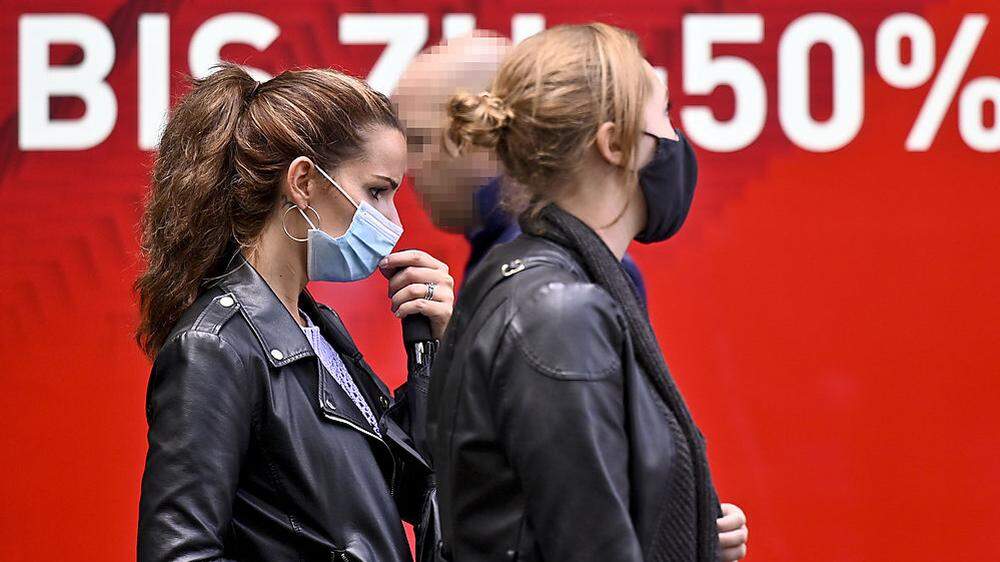 In Oberösterreich gibt es wieder die Maskenpflicht für Kunden im gesamten Handel
