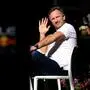 Red Bull Racing team principal Christian Horner waves at the Albert Park Circuit ahead of the Formula One Australian Grand Prix in Melbourne on March 21, 2024. (Photo by Martin KEEP / AFP) / -- IMAGE RESTRICTED TO EDITORIAL USE - STRICTLY NO COMMERCIAL USE --