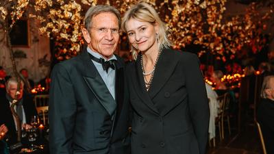 Anne Marie und Hans Schullin luden zum Galadinner auf Schloss Frauheim