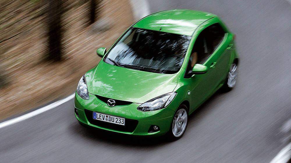 2007 bis 2014: die zweite Generation des Mazda2