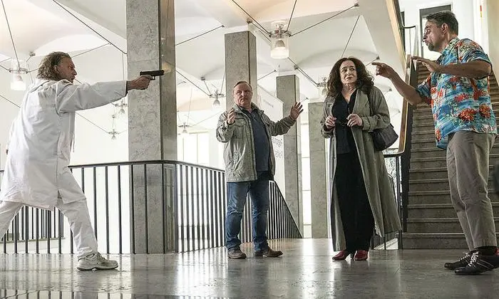 Ausnahmzustand im Münsteraner Polizeipräsidium