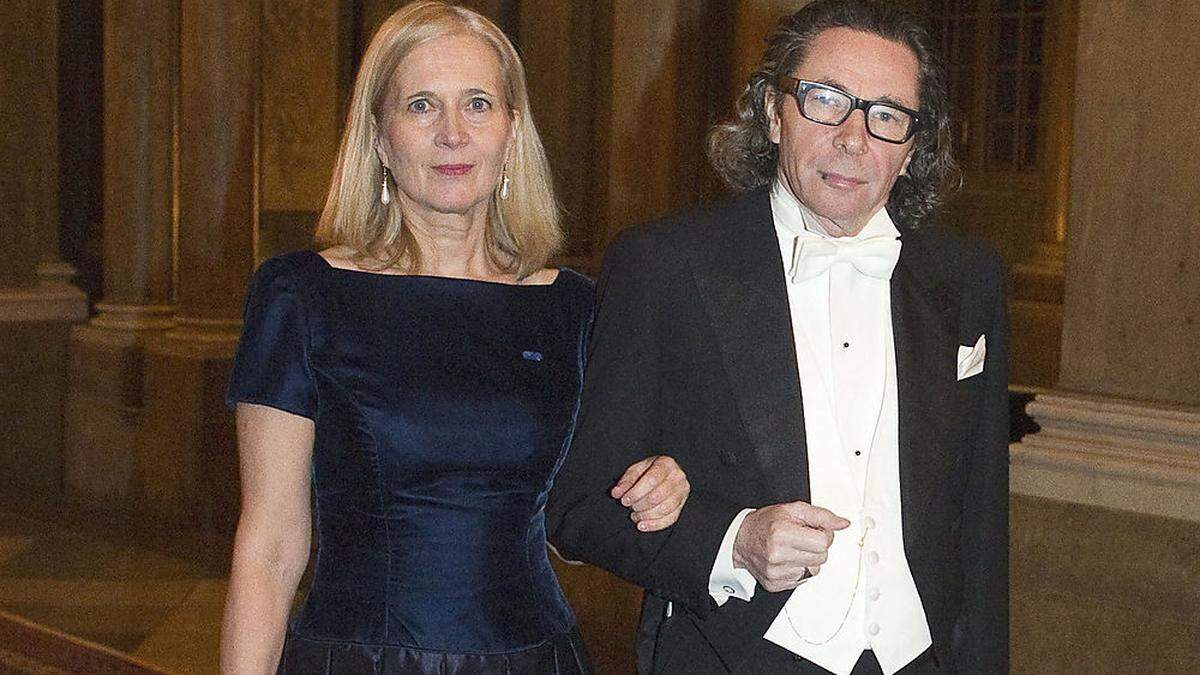 Zentrale Figuren in der Nobelpreisaffäre: Katarina Frostenson mit Jean Claude Arnault