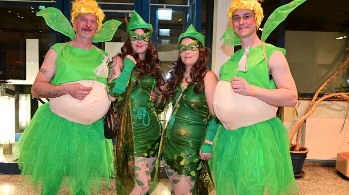 Bunte Kostüme gab es beim Maskenball im Volksheim Zeltweg zu sehen