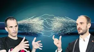 Unterschiedliche Ansichten: Magenta-Boss Rodrigo Diehl und Staatssekretär Florian Tursky