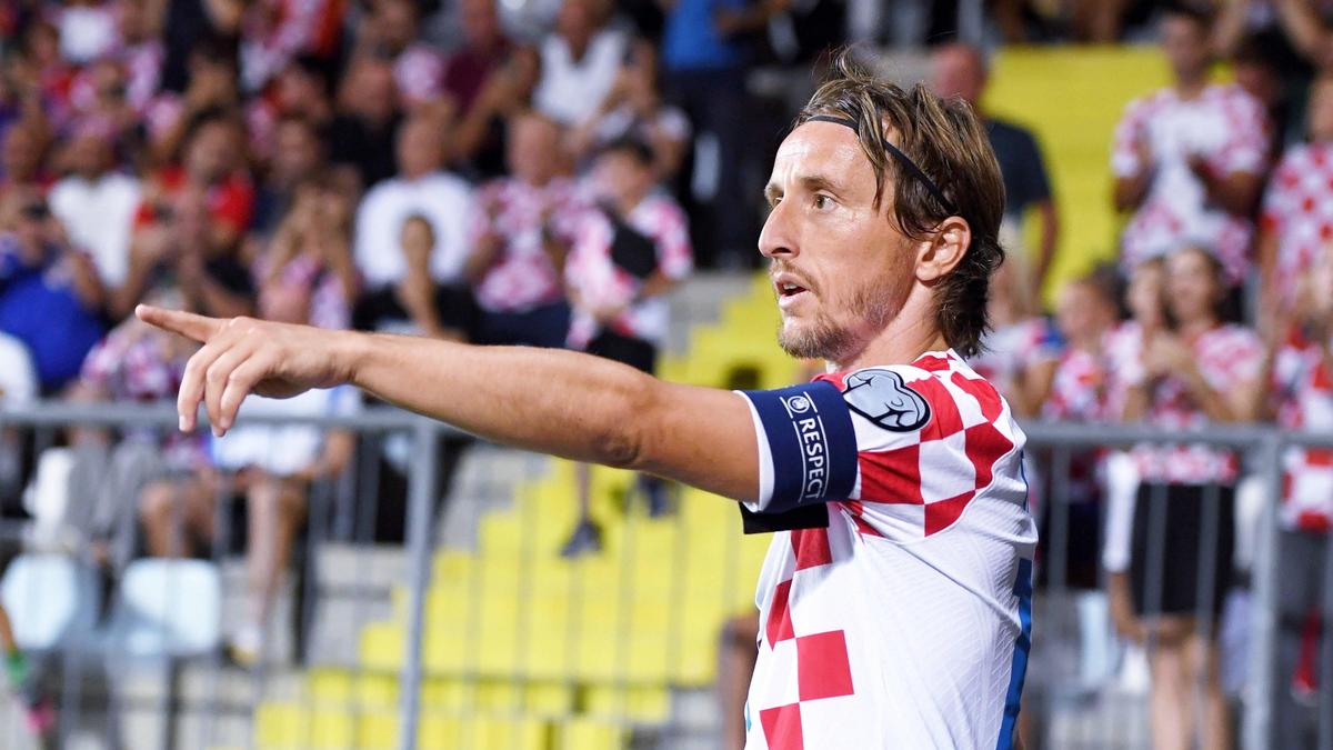 Im kroatischen Team gibt nur er die Richtung vor: Luka Modric