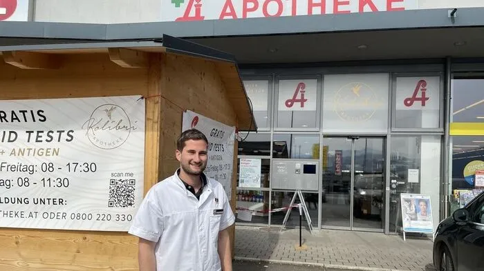 Jürgen Zigart von der "Kolibri-Apotheke" Knittelfeld