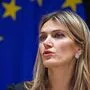 Die verhaftete ehemalige Vizepräsidentin des Europaparlaments Eva Kaili 
