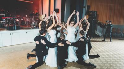 Der Maturaball des Alten Gymnasiums fand im Volkshaus St. Michael statt