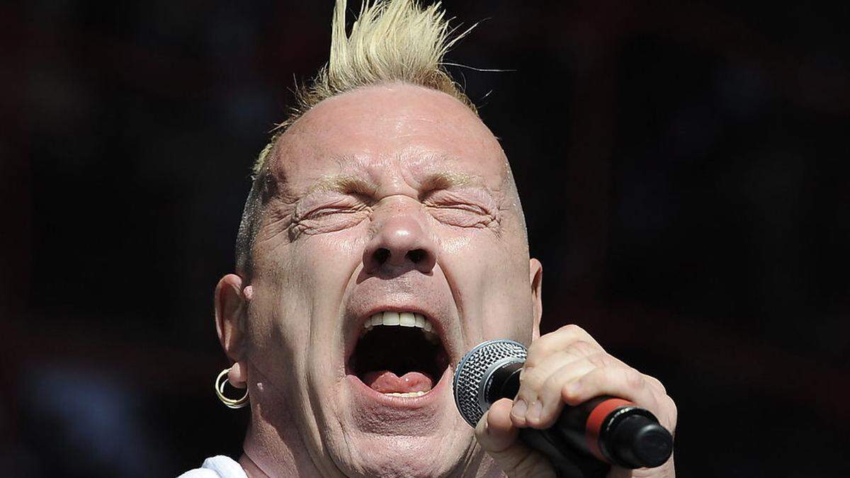 Johnny Rotten von den Sex Pistols wandelt sich zum Moderator