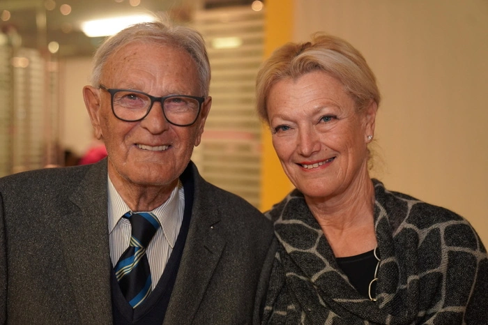 Oswald Brandner mit Tochter Ilse Thalhammer