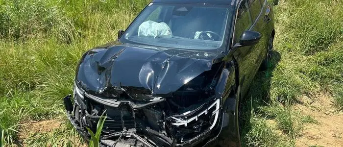 Der Unfall ereignete sich im Kreuzungsbereich bei der Tankstelle Leitner